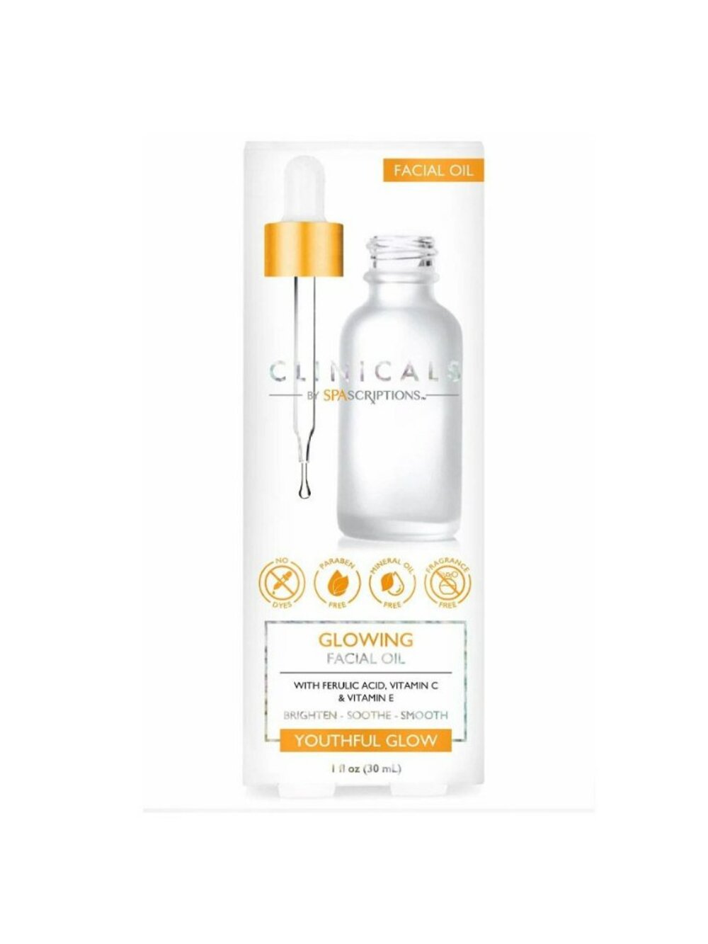 Clinicals by Spascriptions Glowing Facial Oil